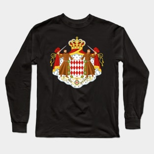 Coat of arms of Monaco Long Sleeve T-Shirt